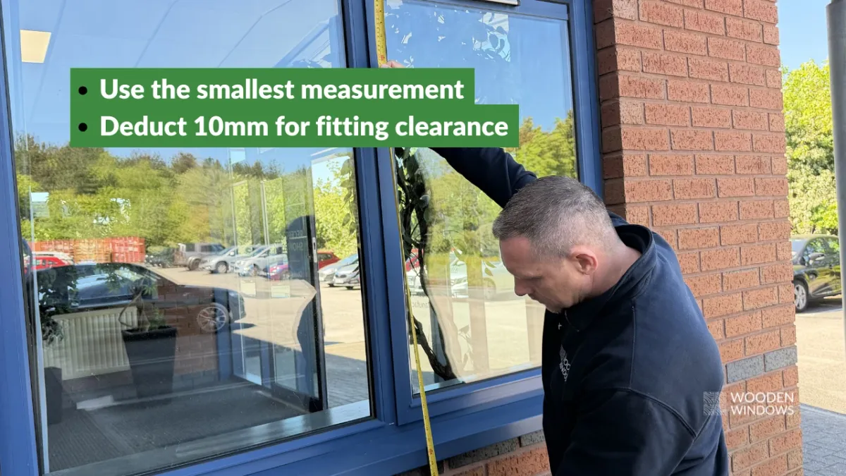 Deduct 10mm for fitting clearance (height)