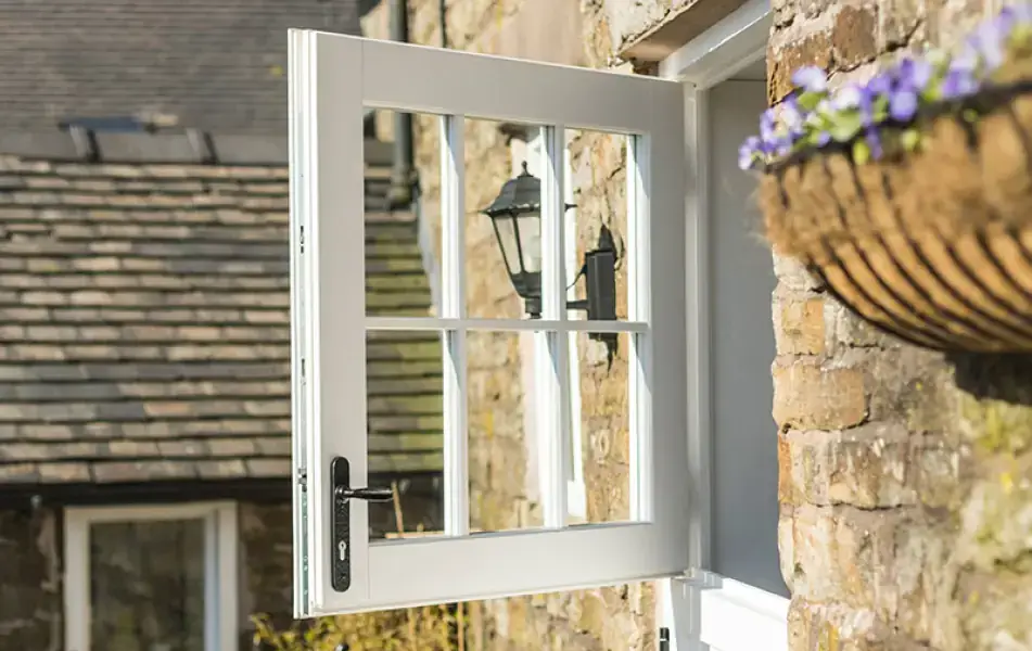 Why settle for plastic when we offer beautifully crafted wooden windows and doors at an affordable price with fast delivery? Image