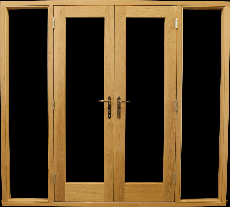 Doors Image Oak door set (viewed from inside)